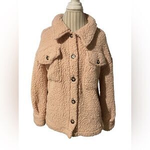 Gap size medium fleece pink jacket excellent condition see pics